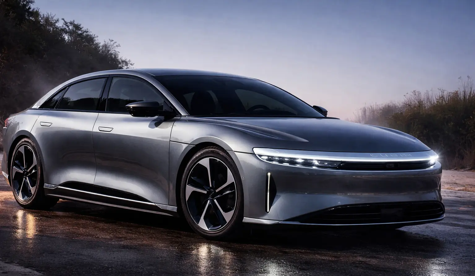 lucid air pure electric car